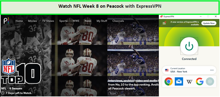 Watch-NFL-Week-8-in-New Zealand-on-Peacock-with-ExpressVPN