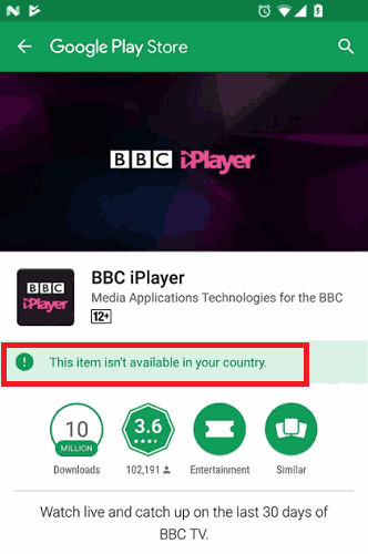 bbc-iplayer-not-available-on-google-play-store-in-South Korea