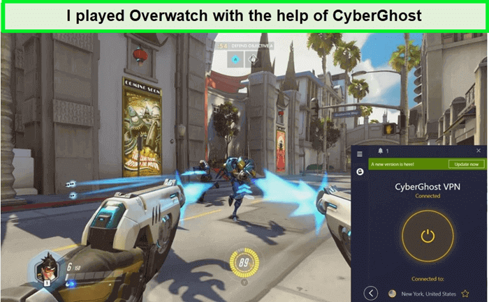  Overwatch 2 con CyberGhost in - Espana 
