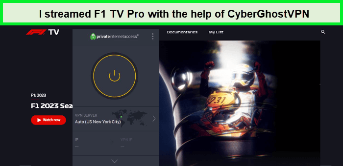 Cyberghost-unblocked-f1-tv-pro-in-Spain