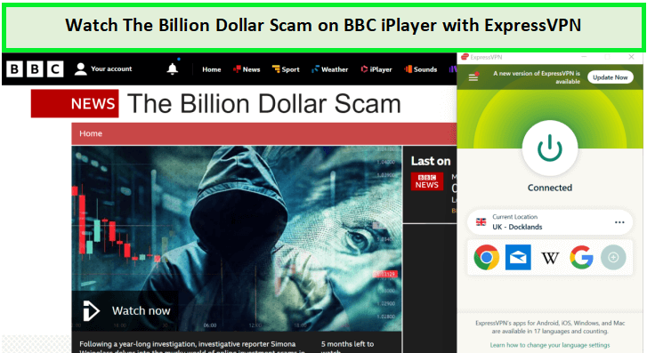  Mira el fraude de mil millones de dólares in - Espana En BBC iPlayer 