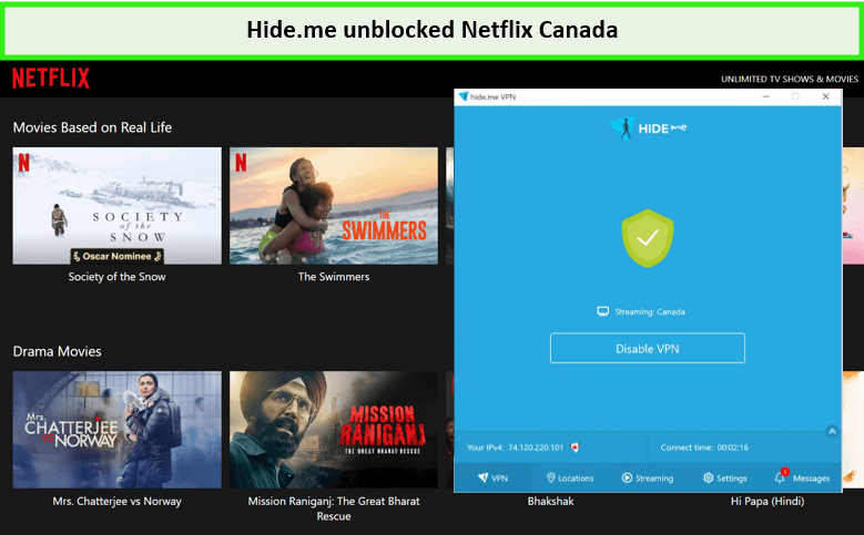 hide.me-unblocked-netflix-canada-in-France