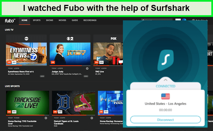 surfshark-unblocked-fubotv-in-Singapore