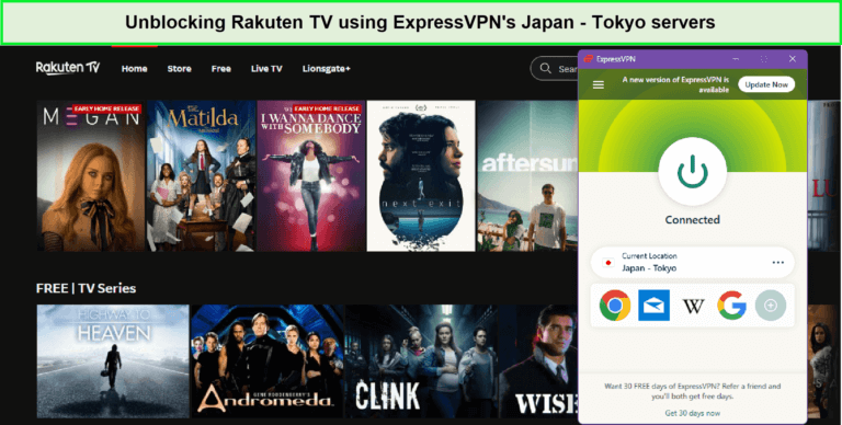 unblocking-rakuten-tv-using-expressvpn-in-India