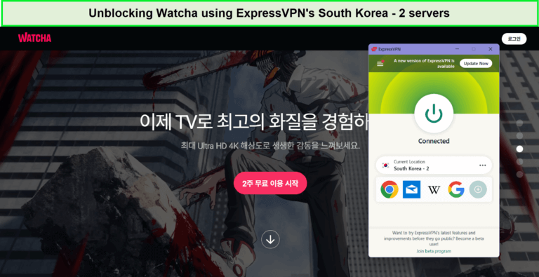 watcha-unblocked-by-expressvpn-outside-South Korea