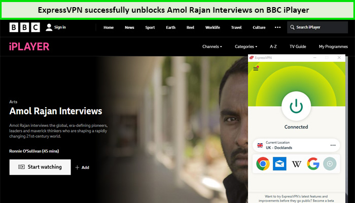  Express-VPN desbloquea entrevistas de Amol Rajan in - Espana En BBC iPlayer 
