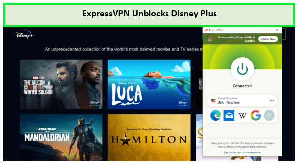 ExpressVPN Sblocca Disney Plus 
