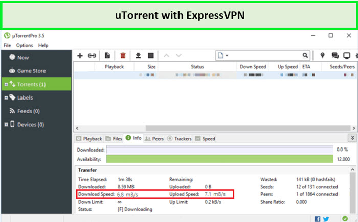 ExpressVPN-torrenting-speed-in-Canada