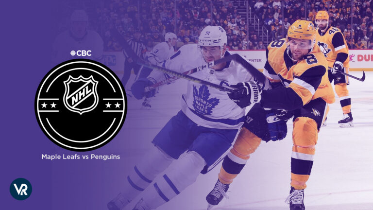 Watch Maple Leafs vs Penguins NHL 2023 in UK on CBC