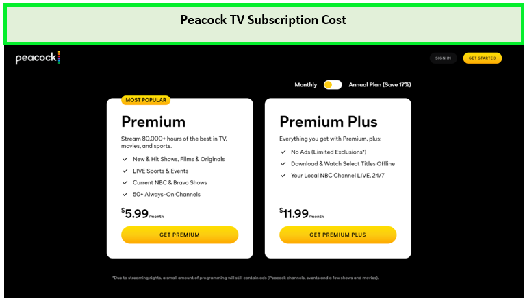 Peacock-TV-Subscription-Cost