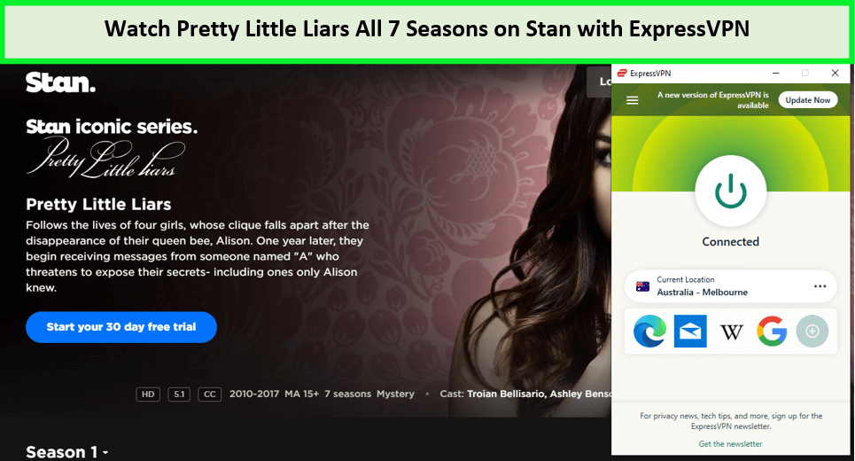  regarder Pretty Little Liars toutes les 7 saisons in - France Sur Stan 