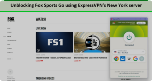 ExpressVPN unblocks Fox Sports