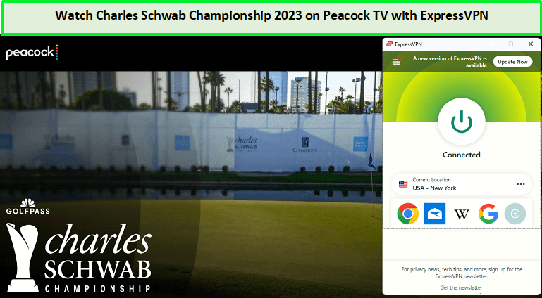 Guarda la Charles Schwab Championship 2023 in - Italia Su Peacock TV con ExpressVPN 