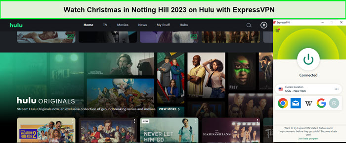 Watch-Christmas-in-Notting-Hill-2023-in-South Korea-on-Hulu-with-ExpressVPN
