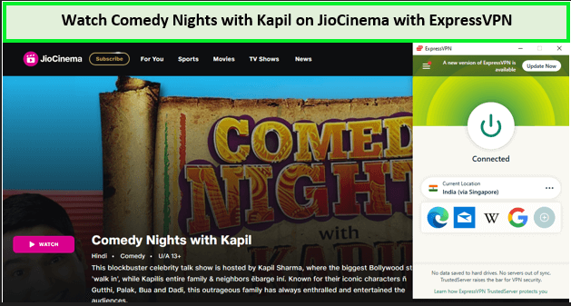  Kijk Comedy Nights met Kapil in - Nederland Op JioCinema met ExpressVPN 