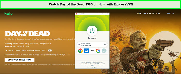 Watch-Day-of-the-Dead-1985-in-Netherlands-on-Hulu-with-ExpressVPN