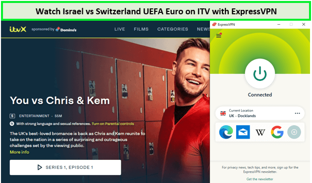  Regardez Israël contre la Suisse UEFA Euro in - France Sur ITV avec ExpressVPN 