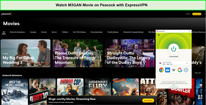 Watch-M3GAN-Movie-in-UK-on-Peacock-with-ExpressVPN