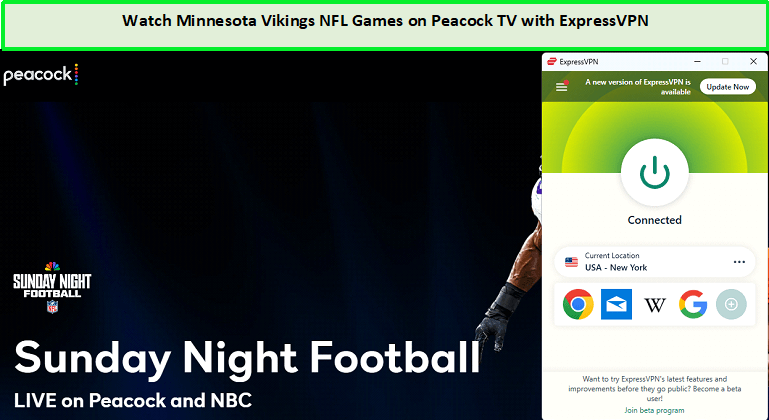 unblock-Minnesota-Vikings-NFL-Games-in-Netherlands-on-Peacock-TV-with-ExpressVPN