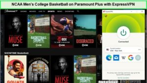 Guarda la pallacanestro maschile NCAA College  -  su Paramount Plus Con ExpressVPN