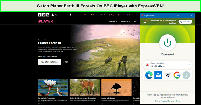  Kijk naar Planeet Aarde III - Bossen in - Nederland Op BBC iPlayer met ExpressVPN 