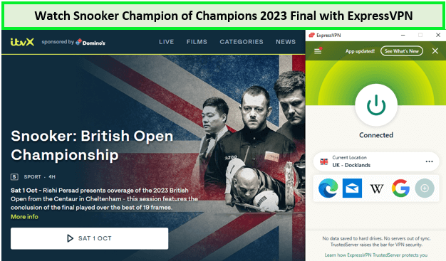  Regardez les finales du Champion des Champions de Snooker 2023 in - France Avec ExpressVPN 