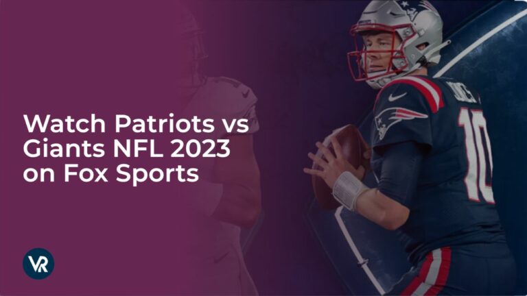 Watch Patriots vs Giants NFL 2023 in UK on Fox Sports