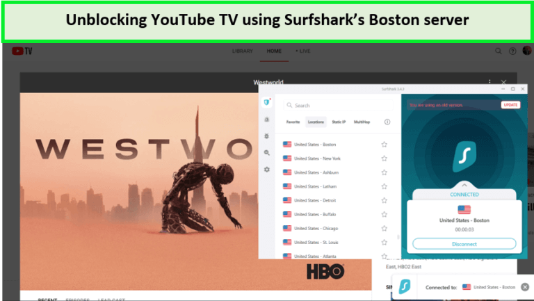 surfshark-unblocked-youtube-tv-in-UK