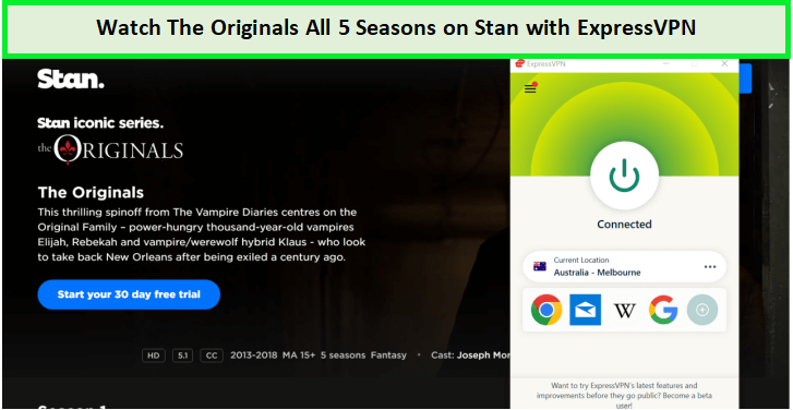  Mira The Originals todas las 5 temporadas in - Espana No hay problema. 