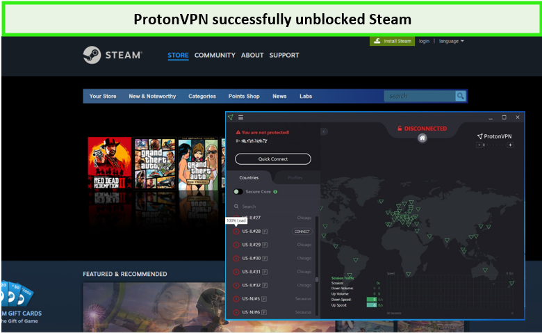  ProtonVPN - VPN gratuit pour le jeu avec des connexions illimitées 