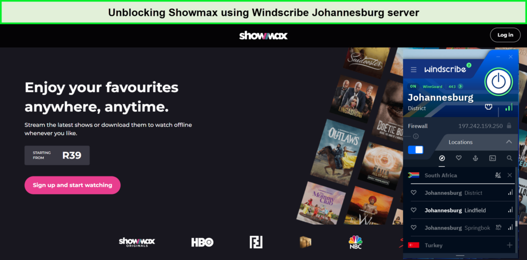 showmax-unblocked-with-windscribe-in-Germany