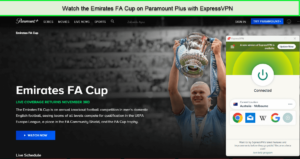 Watch the Emirates FA Cup in-UAE on Paramount Plus