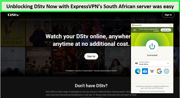 expressvpn-unblocked-dstv-in-India