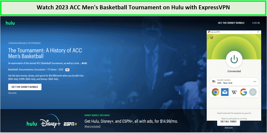  Regardez le tournoi de basket-ball masculin ACC 2023. in - France Sur Hulu avec ExpressVPN 