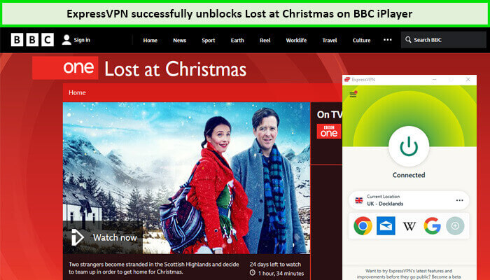  Express-VPN desbloquea Perdido en Navidad in - Espana En BBC iPlayer 