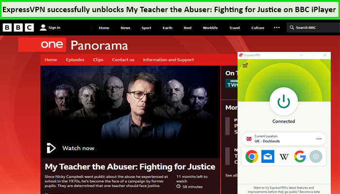  Express-VPN desbloquea a mi profesor luchando por la justicia. in - Espana En BBC iPlayer. 