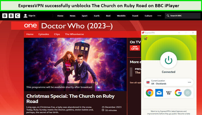  Express-VPN sblocca la Chiesa su Ruby Road. in-Italia su BBC iPlayer 