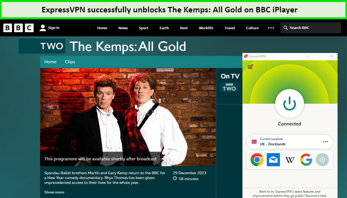  Express-VPN desbloquea Kemps All Gold in - Espana En BBC iPlayer 