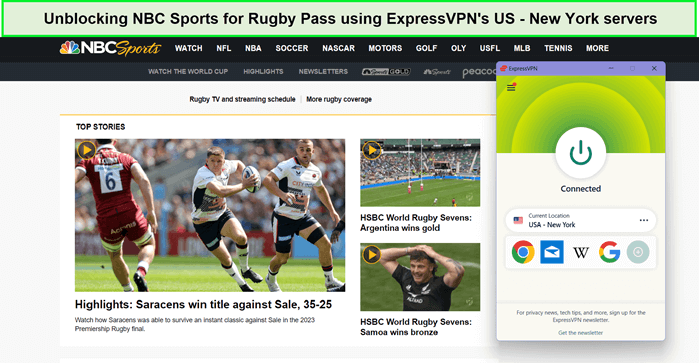expressvpn-unblocked-rugby-pass-in-Singapore
