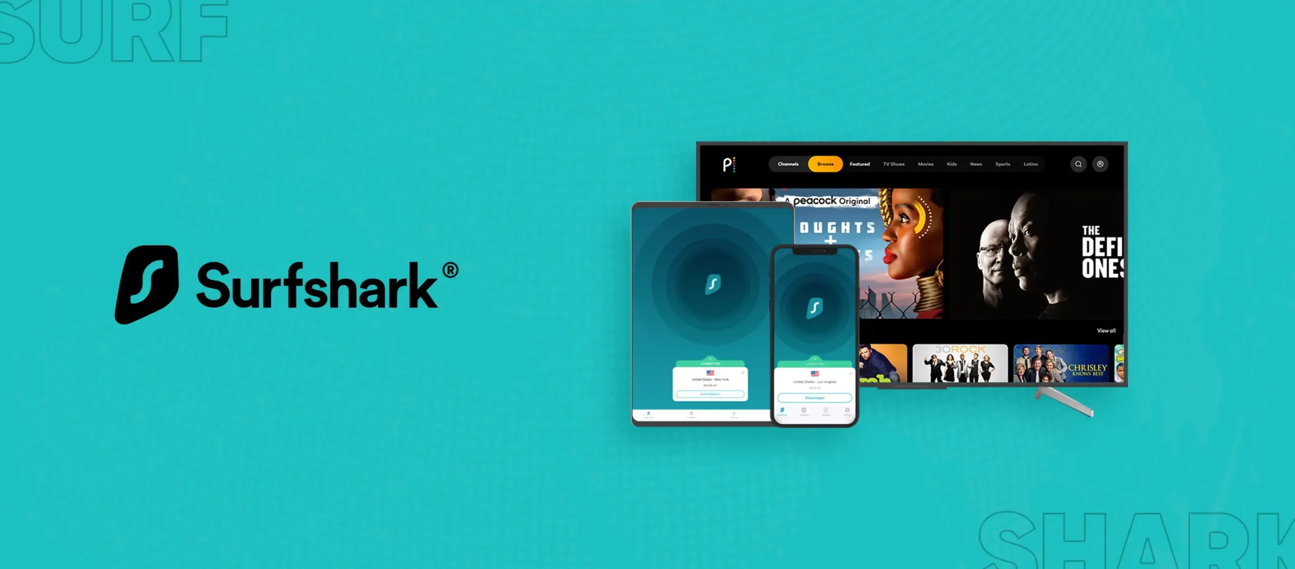  SurfShark-Peacock SurfShark-Peacock es una combinación de dos servicios en línea: SurfShark, un proveedor de servicios de VPN (red privada virtual) y Peacock, un servicio de transmisión de contenido en línea. Juntos, ofrecen una experiencia de navegación segura y acceso a una amplia gama de contenido en línea. 