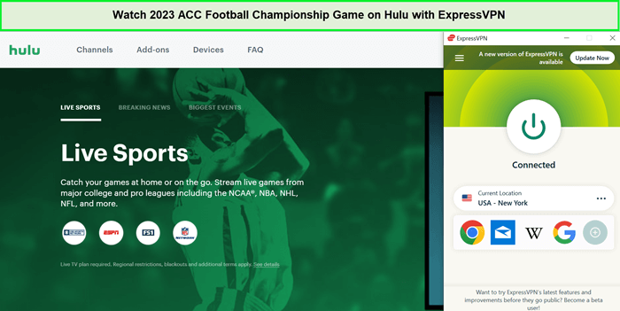 Watch-2023-ACC-Football-Championship-Game-in-New Zealand-on-Hulu-with-ExpressVPN