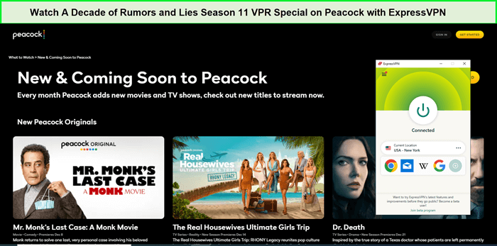  ExpressVPN sblocca Peacock TV  -  
