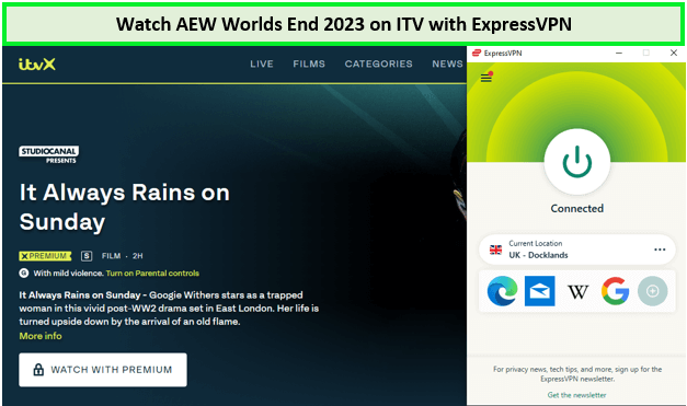  Guarda AEW World's End 2023 in-Italia Su ITV con ExpressVPN 