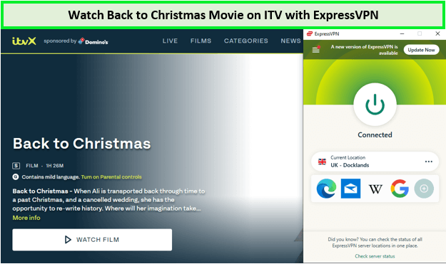 Watch-Back-To-Christmas-Movie-in-New Zealand-on-ITV-with-ExpressVPN