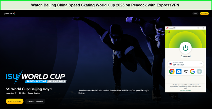  débloquer la coupe du monde de patinage de vitesse de beijing-chine 2023 en - France sur le peacock 