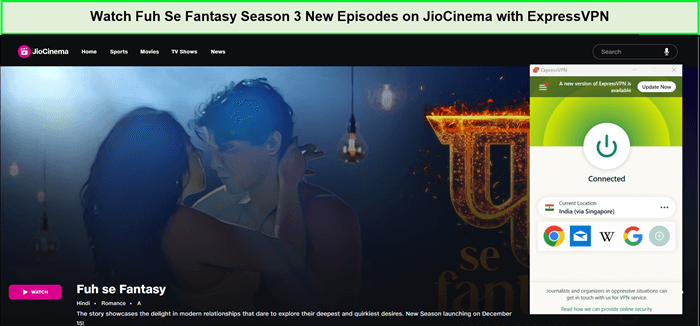  Regardez Fuh-Se Fantasy Saison 3 Nouveaux Épisodes in - France Sur JioCinema avec ExpressVPN 