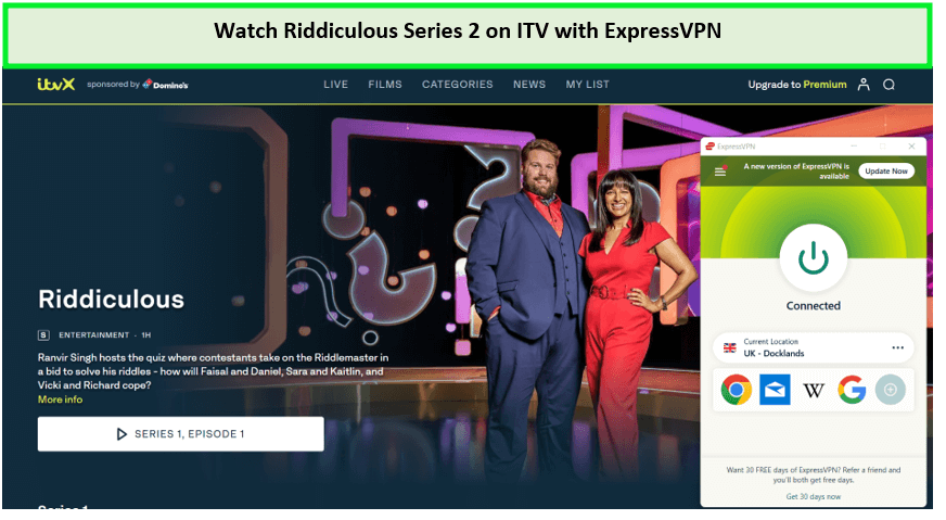 Watch-Riddiculous-Series-2-in-Hong Kong-on-ITV-with-ExpressVPN