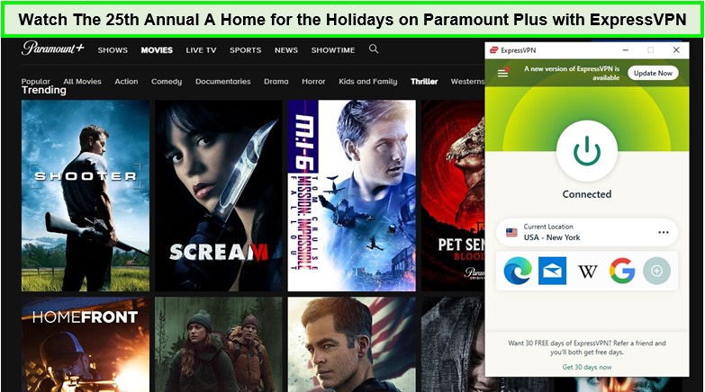 Guarda il 25° Annuale A Home for the Holidays su Paramount Plus.  -  