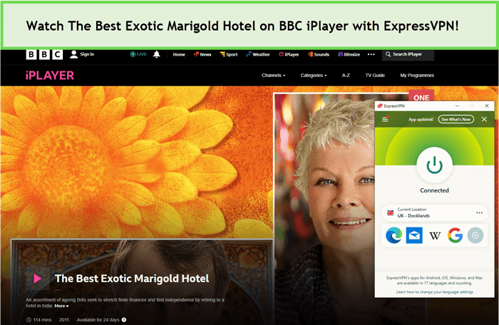 Guarda il miglior albergo esotico Marigold in - Italia su BBC iPlayer con ExpressVPN 