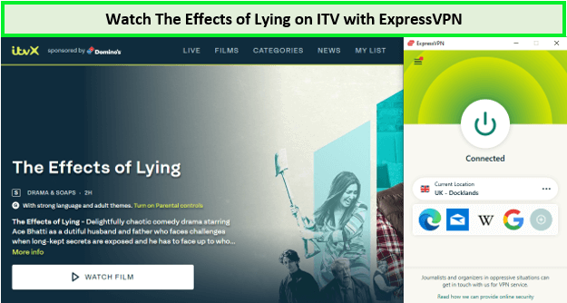  Mira los efectos de la mentira. in - Espana En ITV con ExpressVPN 